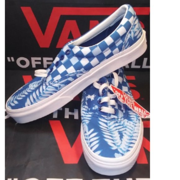 Vans Era Solar Floral True Blue Marshmallow Men's 6/Women's 7.5 VN0A4U39WV8 - Picture 4 of 12